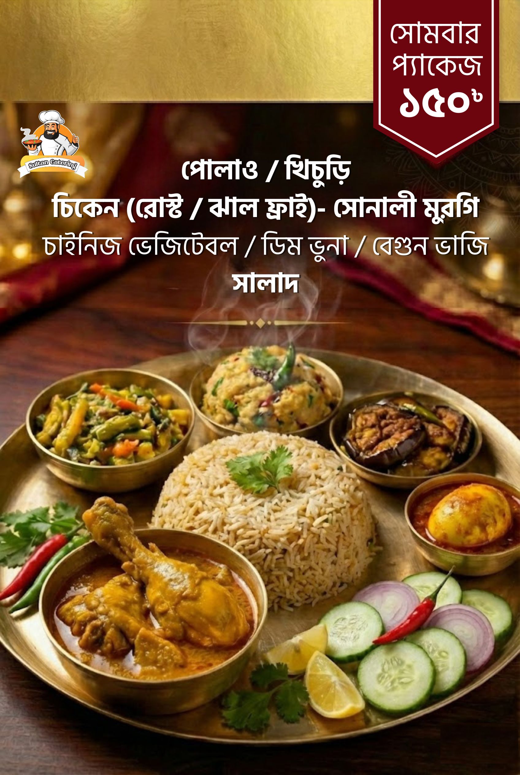 সোমবার প্যাকেজ ১৫০ টাকা সোমবার প্যাকেজ ১৫০ টাকা